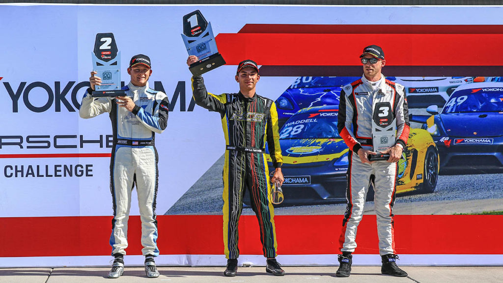 Aidan Kenny Racing Road America Podium
