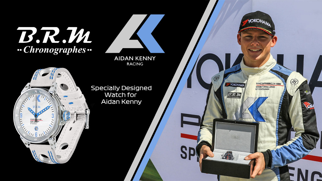 Aidan Kenny Agrees Partnership with BRM Chronographes